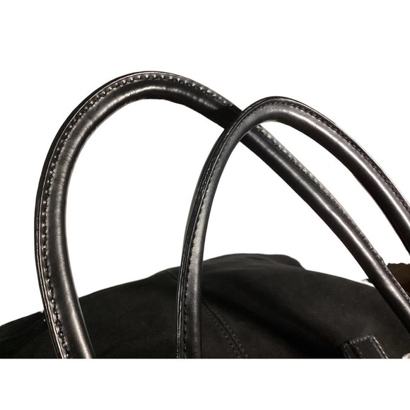 Hype suede leather tote bag - Picture 5 of 7